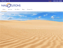 Tablet Screenshot of navolutions.com